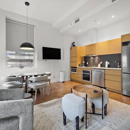 The Nomad Saint Jacques Apartment Montreal Exterior photo